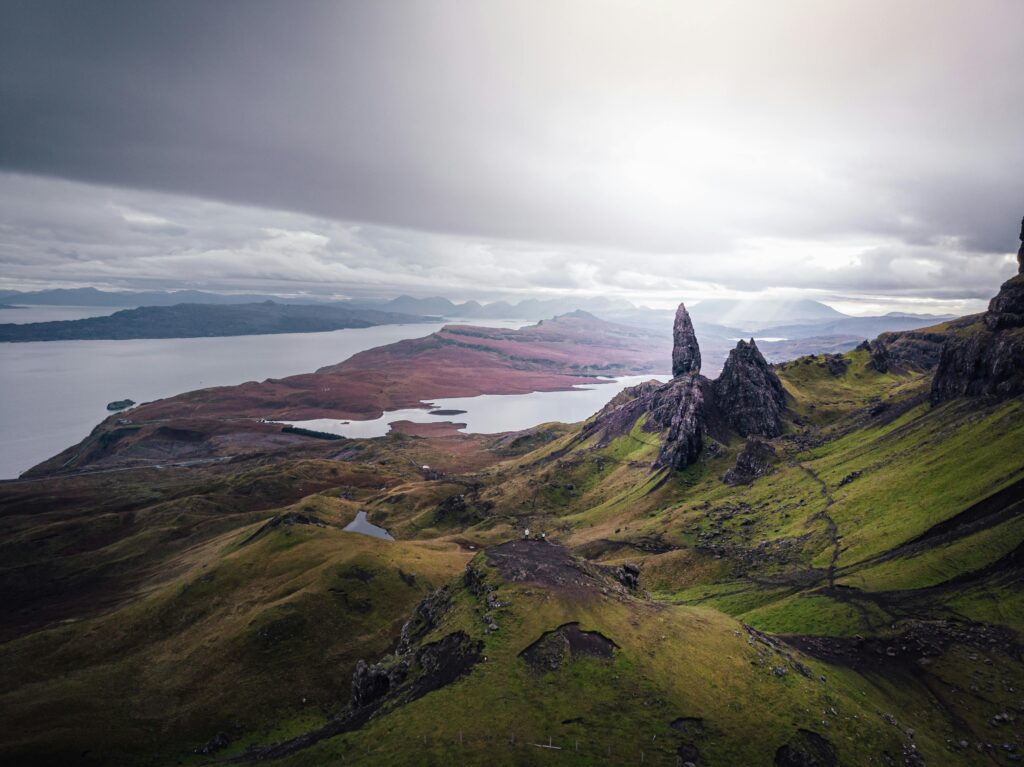 Old Man of Storr on a private 3 day tour to isle of Skye from Edinburgh